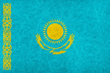 Kazakistan ulusal bayrak ülke bayrağı