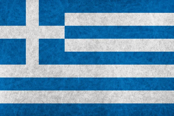 Grecia bandera nacional bandera del país — Vector de stock