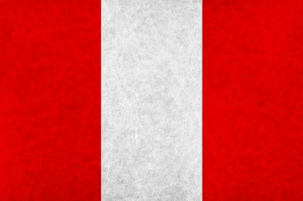 Pérou drapeau du pays du drapeau national — Image vectorielle