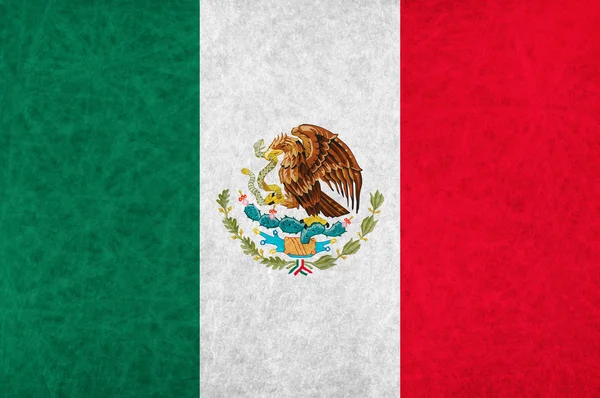 Mexikanische Nationalflagge — Stockvektor