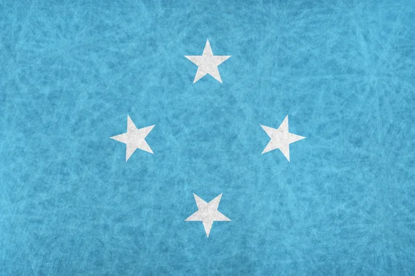 Micronesia bandera nacional bandera del país — Vector de stock