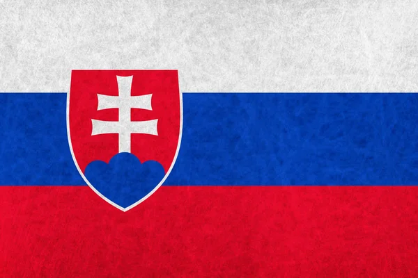 Slovacchia bandiera nazionale — Vettoriale Stock