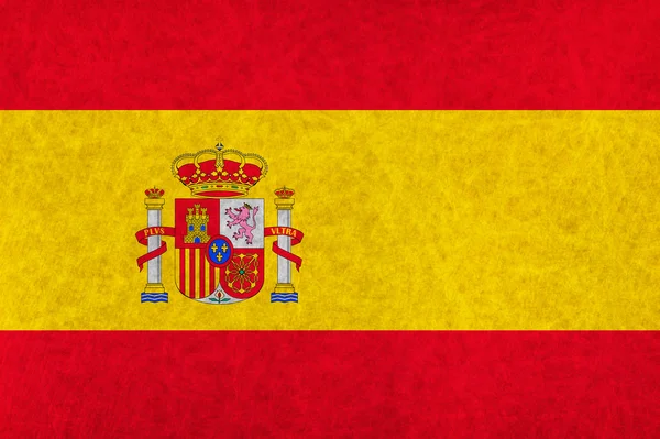 Vlajka národní vlajka země Španělsko — Stockový vektor