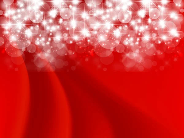 Valentine Christmas light background — Stock Vector