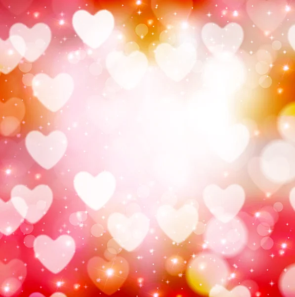 Валентина серце світлому фоні — стоковий вектор