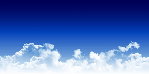 Cielo nubes paisaje fondo — Archivo Imágenes Vectoriales