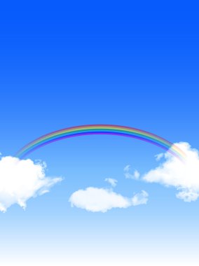 Arka plan gökyüzü bulutlar manzara