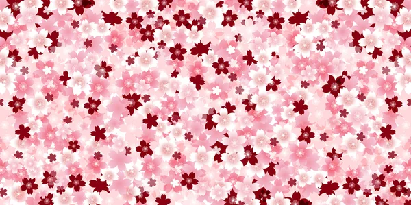 Spring cherry blossom background — Stock Vector