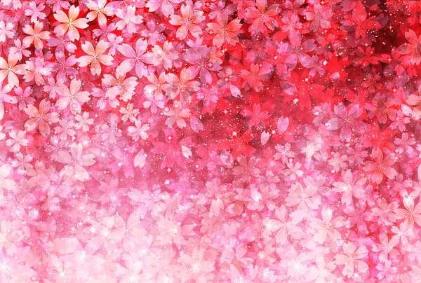 Cerise printemps fleur fond — Image vectorielle