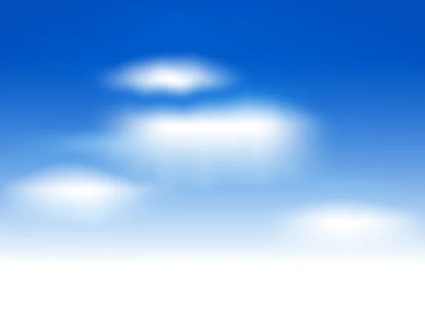 Himmel Wolken Landschaft Hintergrund — Stockvektor