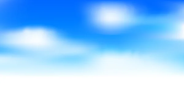 Obloze mraky krajinné pozadí — Stockový vektor