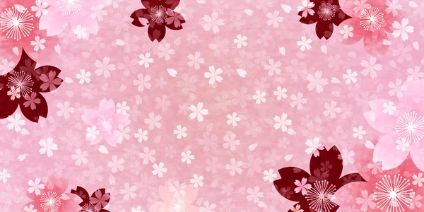 Cerise printemps fleur fond — Image vectorielle