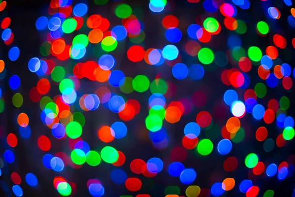 Año Nuevo Navidad Concepto Belleza Vacaciones Multicolor Fondo Horizontal —  Fotos de Stock