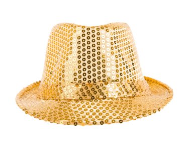 Festively altın şapka