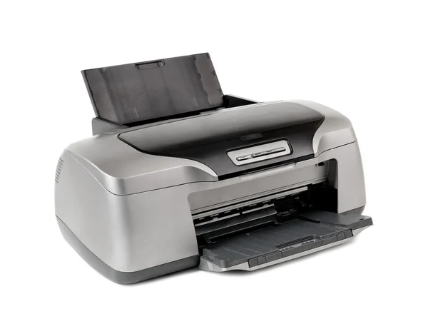 Printer on white — Stock Photo, Image