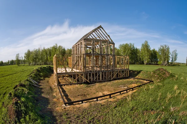 Estaleiro de construção Framehouse — Fotografia de Stock