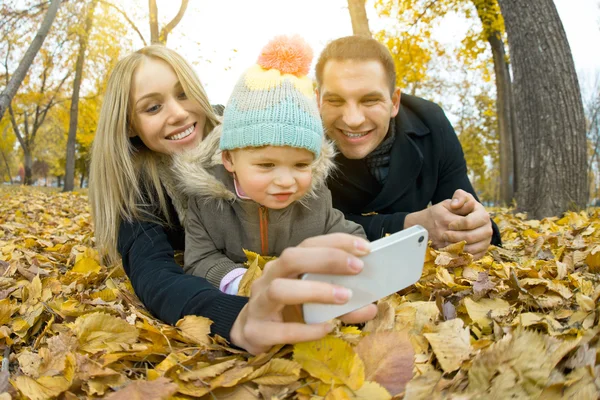 Gelukkige familie — Stockfoto