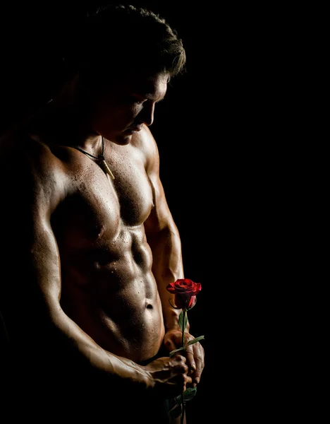 Muscular sexy guy — Stock Photo, Image