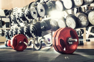 spor salonunda ağırlık