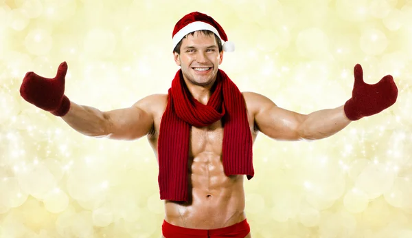 Sexig santa claus — Stockfoto