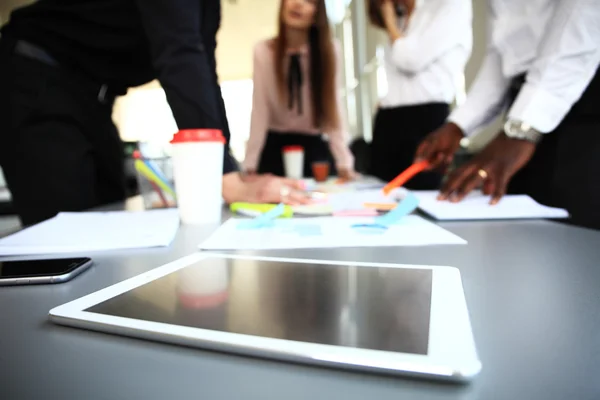 Negócio Pessoas Diverso Brainstorm Meeting Concept — Fotografia de Stock