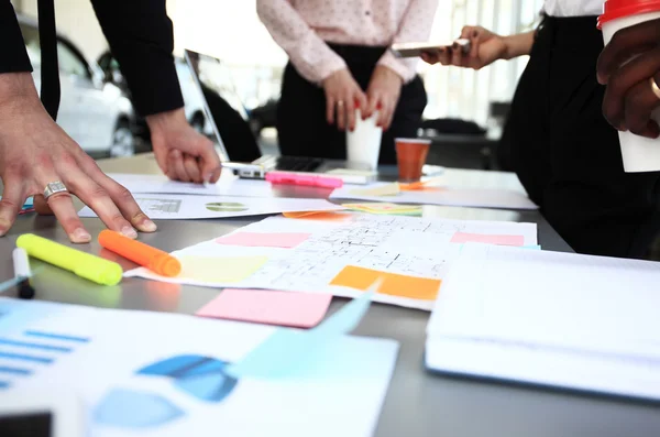 Business People Brainstorm Conceito de reunião de negócios — Fotografia de Stock