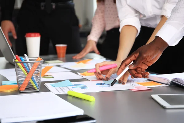 Business People Brainstorm Conceito de reunião de negócios — Fotografia de Stock