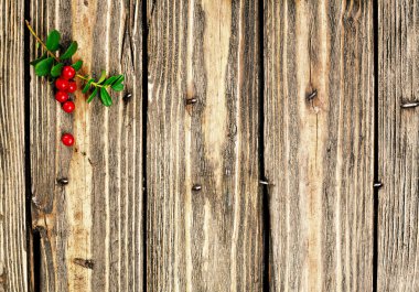 ahşap doku çilek ile