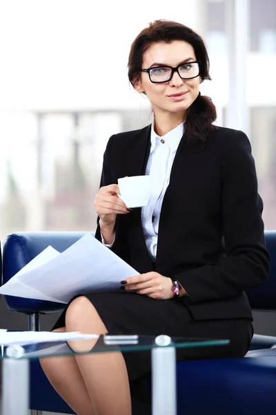 Erfolgreiche Geschäftsfrau — Stockfoto