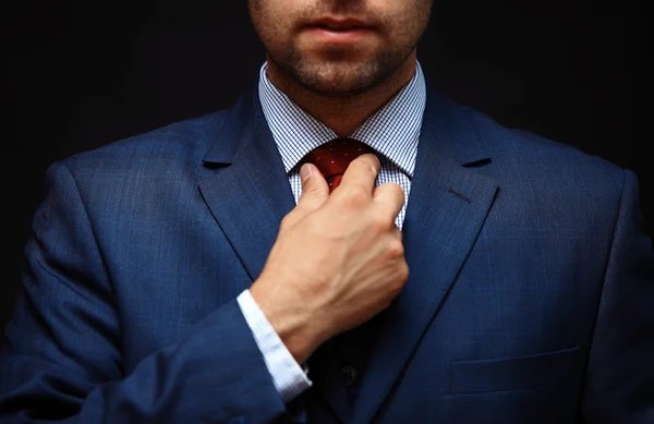 Homem de negócios bem vestido — Fotografia de Stock