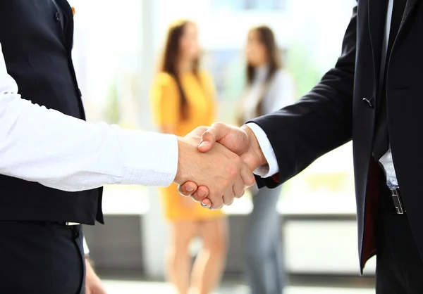 Businessmen shaking hands — Stock Photo, Image