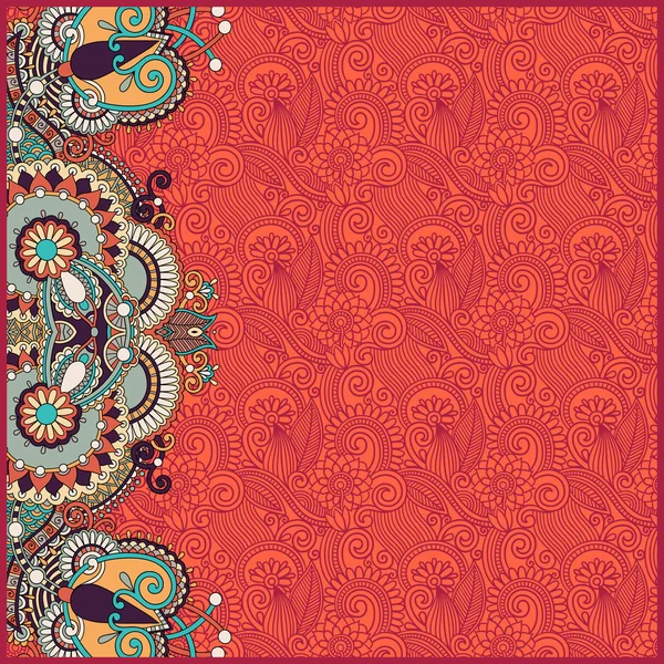 Fundo floral vintage para o seu design — Vetor de Stock