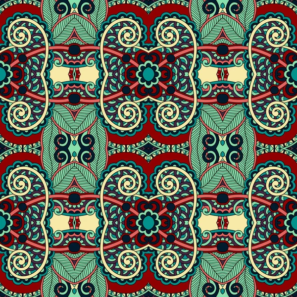 Geometría inconsútil patrón vintage, estilo étnico respaldo ornamental — Vector de stock