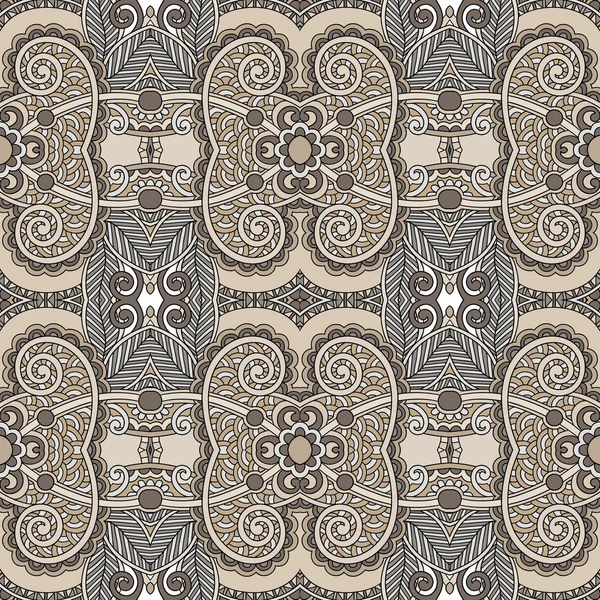 Geometría inconsútil patrón vintage, estilo étnico respaldo ornamental — Vector de stock