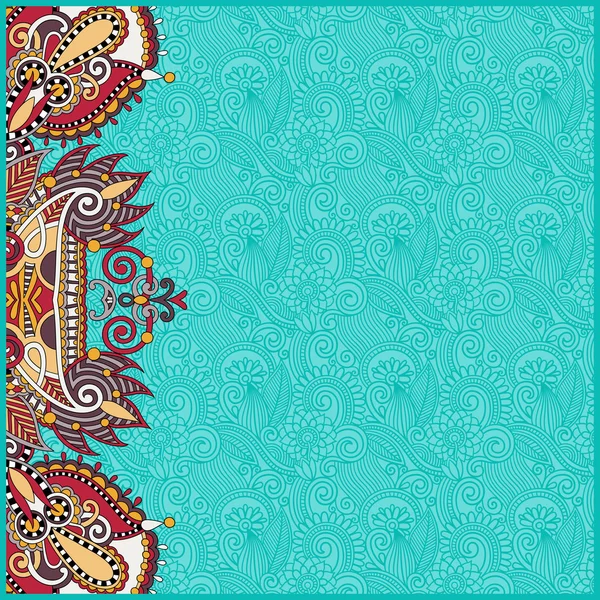 Fundo floral vintage para o seu design — Vetor de Stock