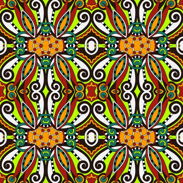Naadloze geometrie vintage patroon, etnische stijl decoratieve backg — Stockvector