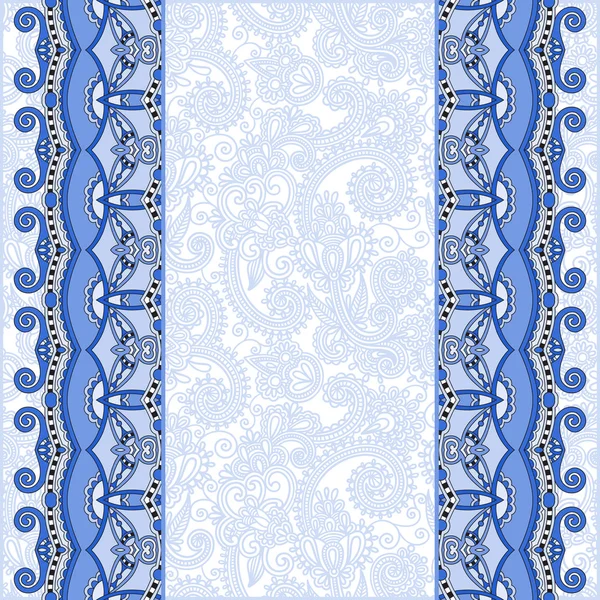 Decoratieve achtergrond met bloem lint, stripe patroon, greeti — Stockvector