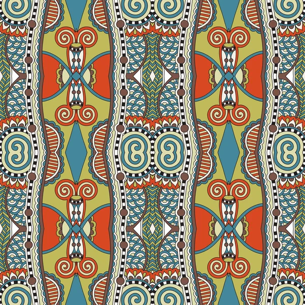 Geometría inconsútil patrón vintage, estilo étnico respaldo ornamental — Vector de stock