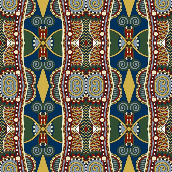 Бесшовная геометрия винтажный узор, этнический стиль декоративный бэкг — стоковый вектор