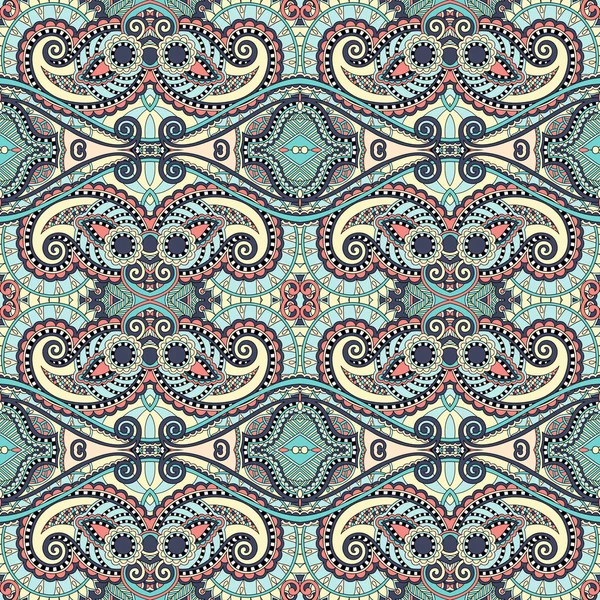 Geometría inconsútil patrón vintage, estilo étnico respaldo ornamental — Vector de stock