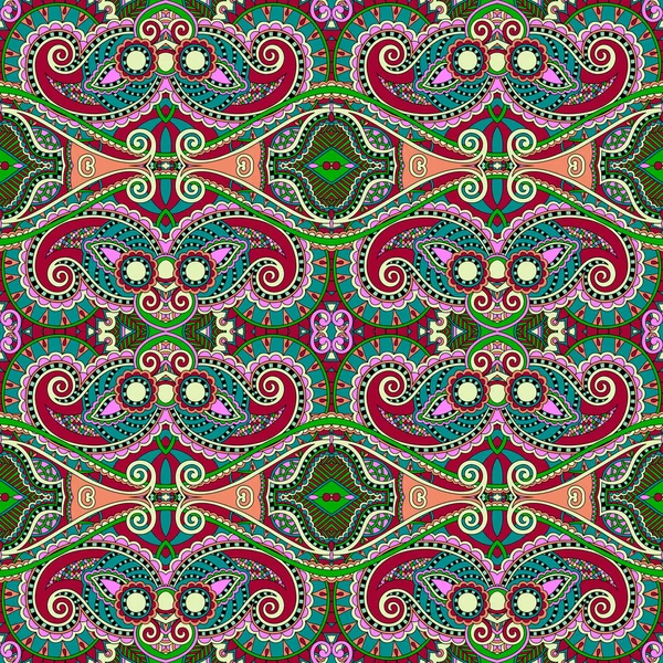 Geometría inconsútil patrón vintage, estilo étnico respaldo ornamental — Vector de stock