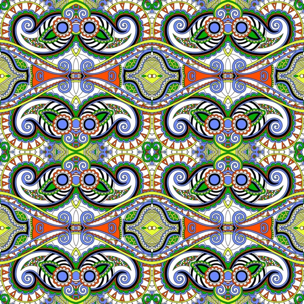 Seamless geometry vintage pattern, ethnic style ornamental backg — Stock Vector