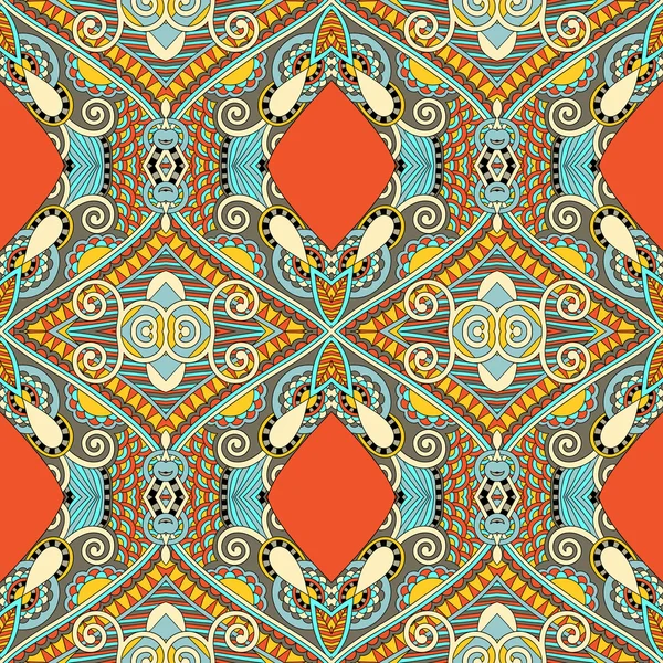 Geometría inconsútil patrón vintage, estilo étnico respaldo ornamental — Vector de stock