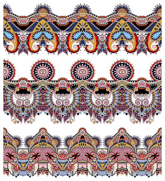Nahtlose Geometrie Vintage-Muster, ethnischer Stil — Stockvektor