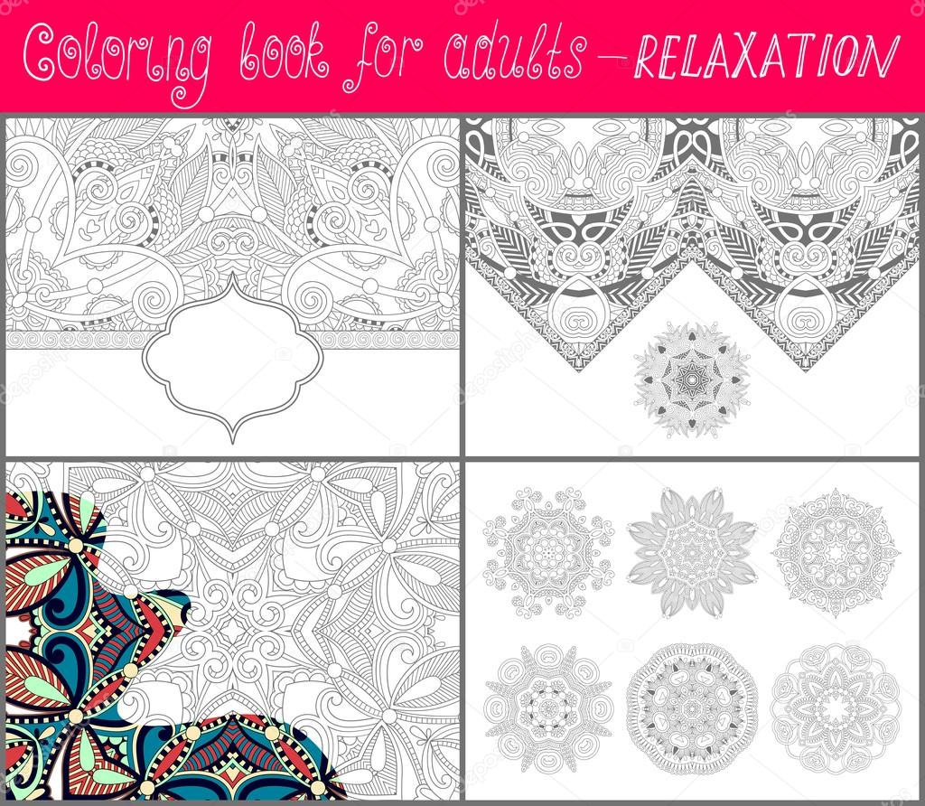 Pagina del libro unico da colorare per adulti disegno paisley fiore gioia per i bambini pi¹ grandi e adulti coloristi che amano l arte di linea e