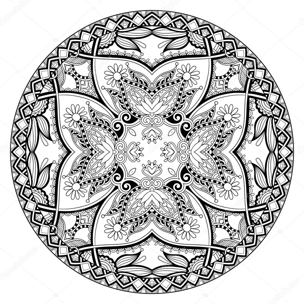 Download Coloring Book Page For Adults Zendala Joy To Older Children A Stock Vector Royalty Free Vector Image By C Karakotsya 74461901