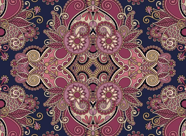 Ethnische horizontale authentische dekorative Paisley-Muster für Sie — Stockvektor
