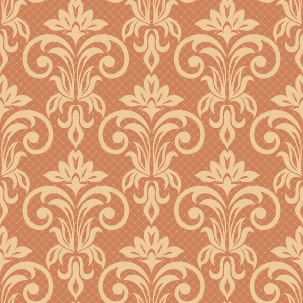 Vintage seamless background. Seamless wallpaper — Stock Vector