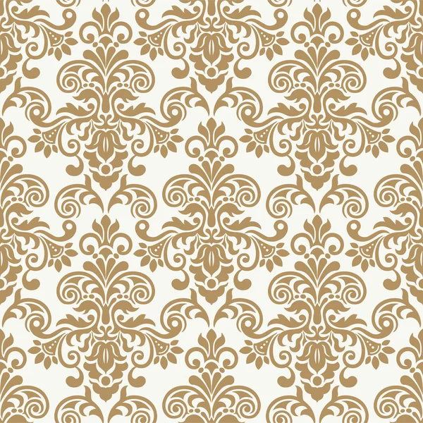 Baroque Seamless Pattern — Stock Vector