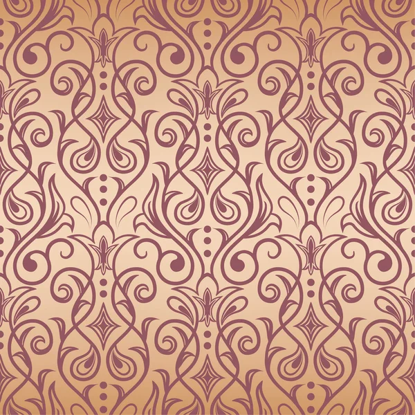 Seamless luxurious wallpaper — Stock Vector